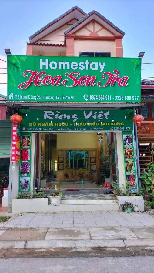 Hoa Son Tra Hotel Mu Cang Chai Buitenkant foto