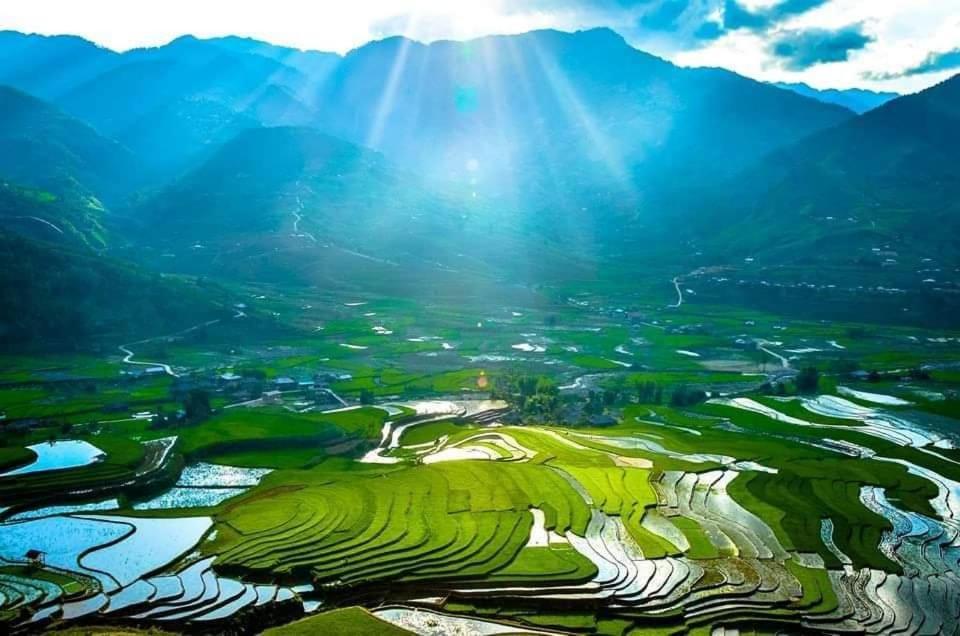 Hoa Son Tra Hotel Mu Cang Chai Buitenkant foto