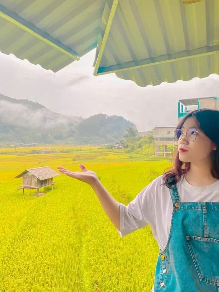 Hoa Son Tra Hotel Mu Cang Chai Buitenkant foto