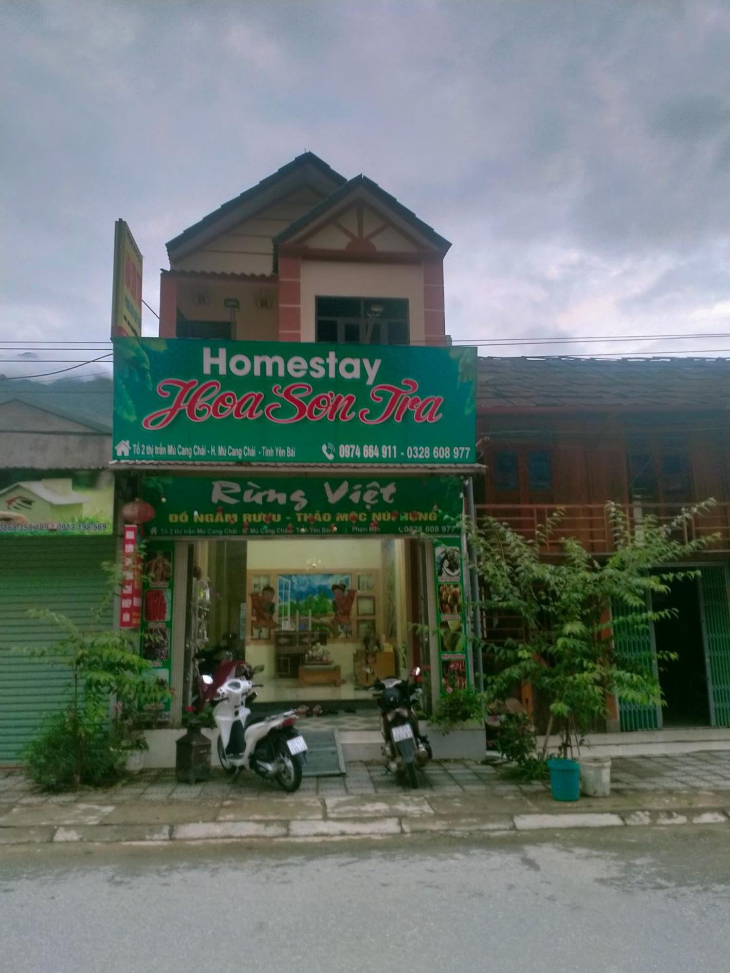 Hoa Son Tra Hotel Mu Cang Chai Buitenkant foto