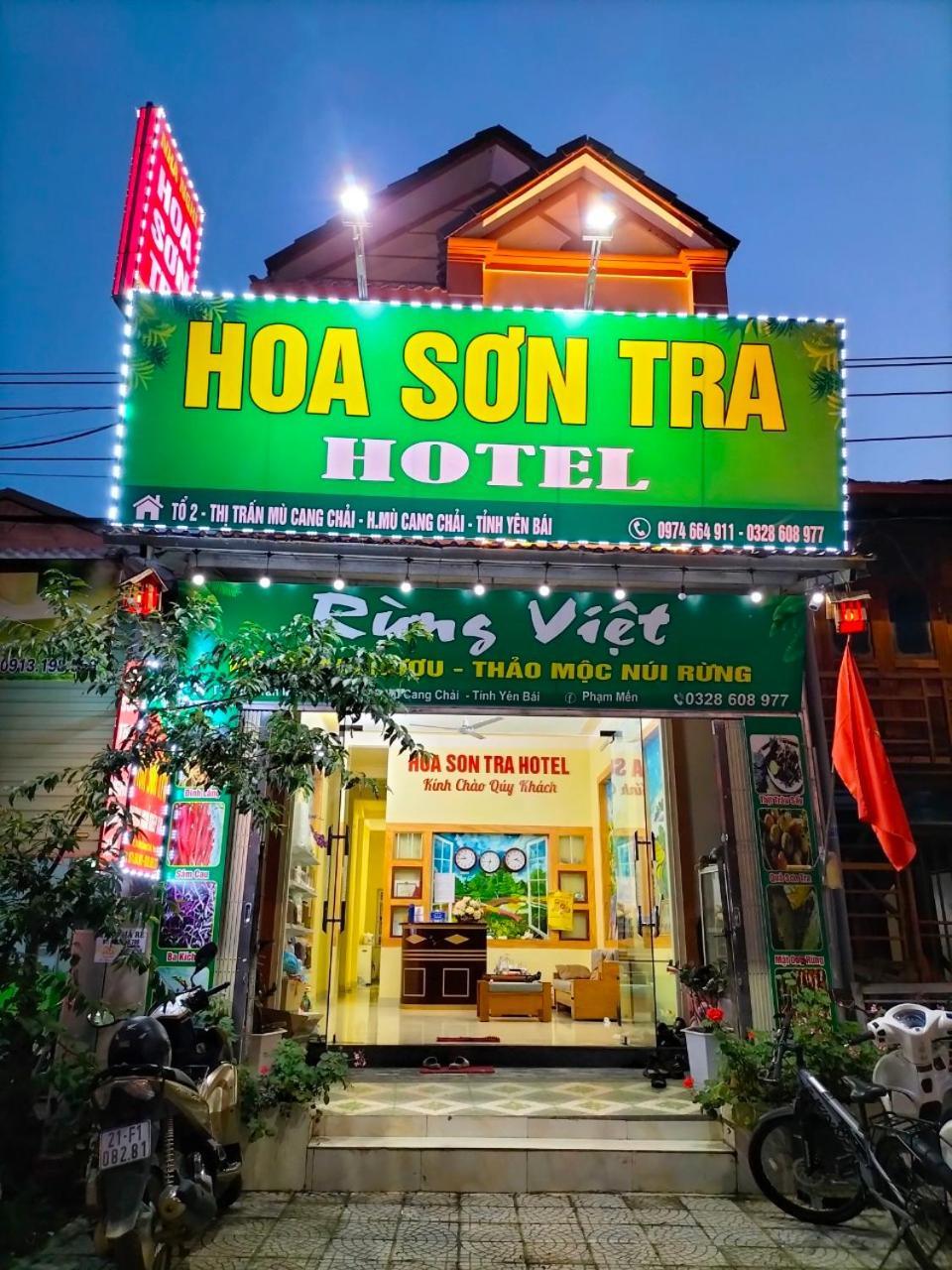 Hoa Son Tra Hotel Mu Cang Chai Buitenkant foto